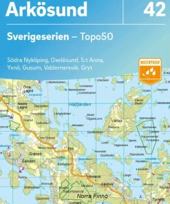 42 Arkösund Sverigeserien Topo50