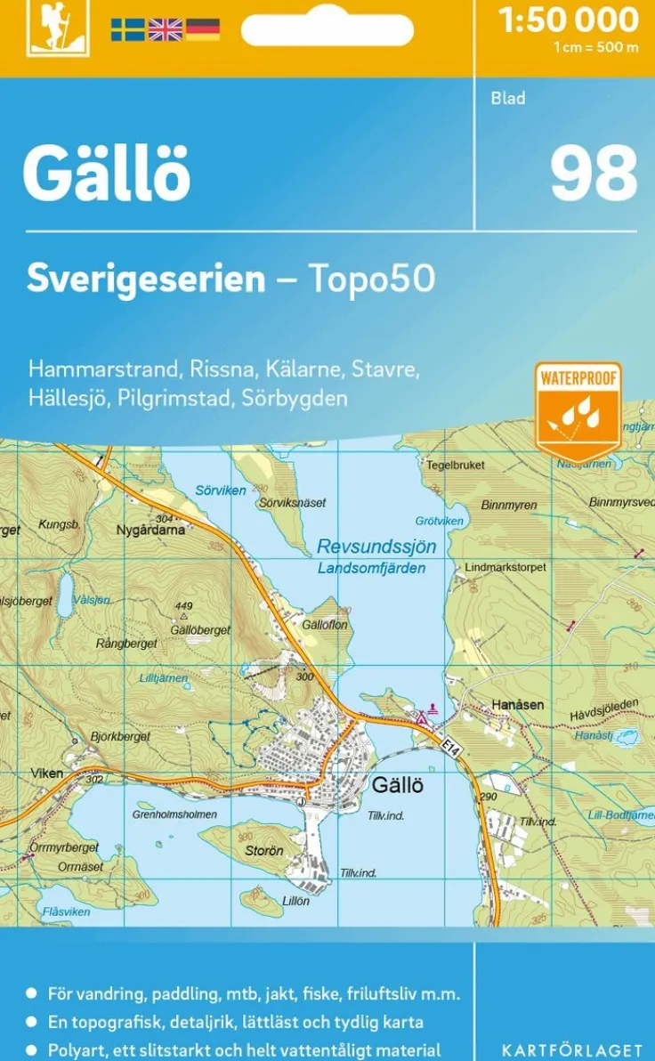 98 Gällö Sverigeserien Topo50