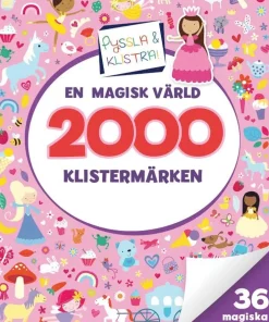 2000 klistermärken. En magisk värld