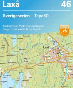 46 Laxå Sverigeserien Topo50