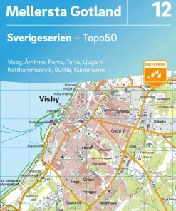 12 Mellersta Gotland Sverigeserien Topo50