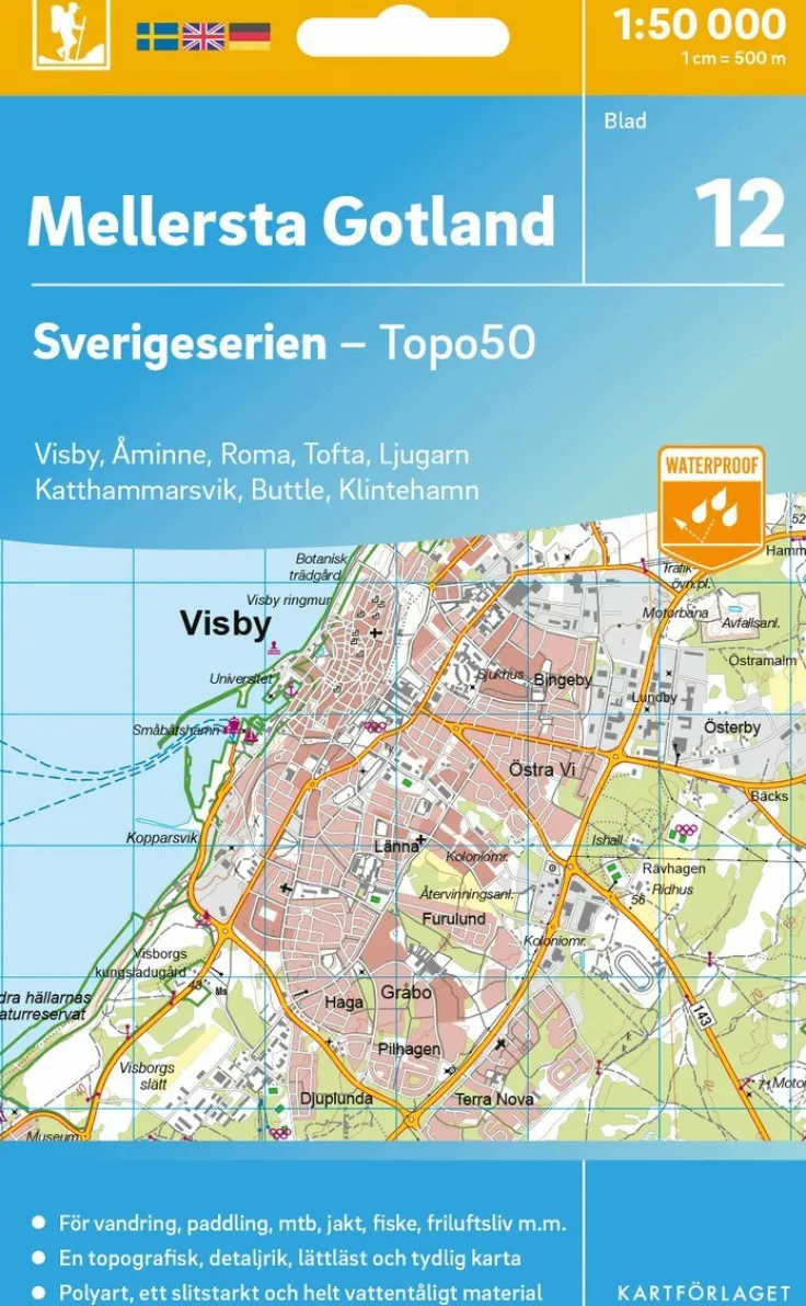 12 Mellersta Gotland Sverigeserien Topo50