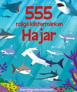 555 roliga klistermärken : Hajar