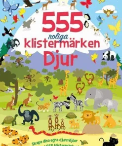 555 roliga klistermärken. Djur