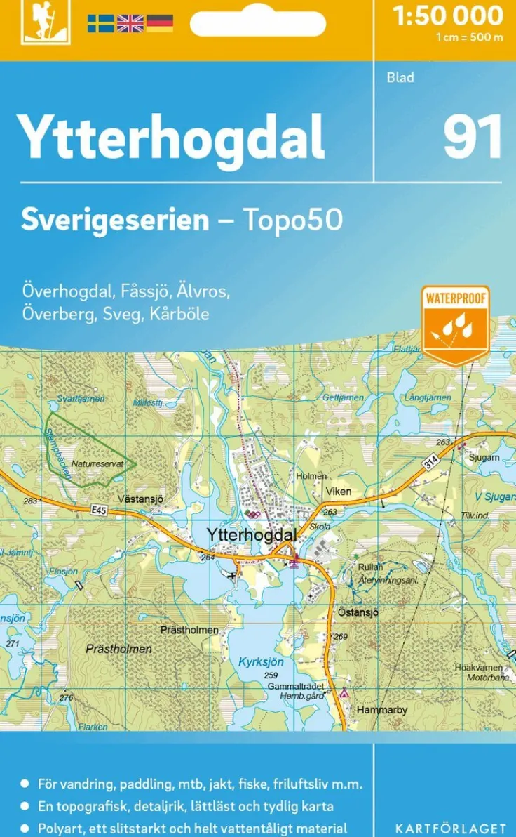 91 Ytterhogdal Sverigeserien Topo50