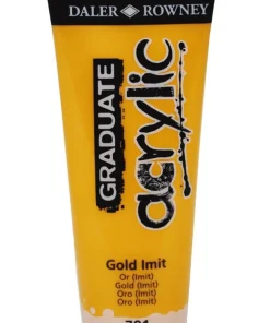 Akrylfärg Graduate 120ml guld