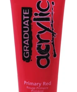 Akrylfärg Graduate 120ml röd