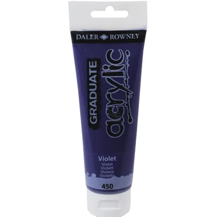 Akrylfärg Graduate 120ml violett