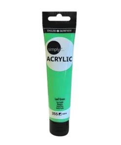 Akrylfärg 75ml Simply lövgrön