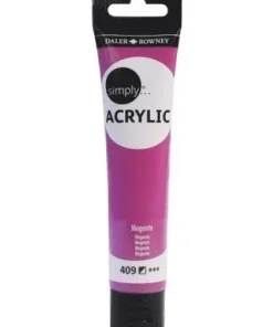 Akrylfärg 75ml Simply magenta