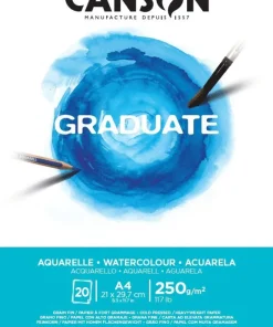 Akvarellblock A4 Graduate Aquarelle 250g 20 ark