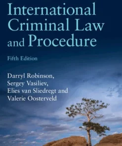 An Introduction to International Criminal Law and Procedure
