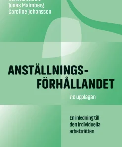 Anställningsförhållandet : inledning till den individuella arbetsrätten