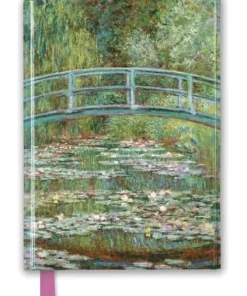 Anteckningsbok A5 Claude Monet - Bridge Over A Pond Of Water Lilies