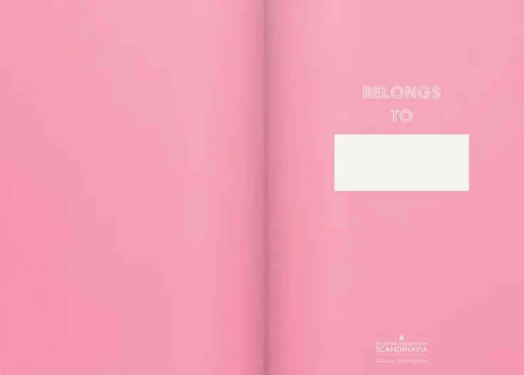 Anteckningsbok A5 Deluxe rosa