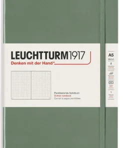 Anteckningsbok A5 Leuchtturm1917 dotted Olive