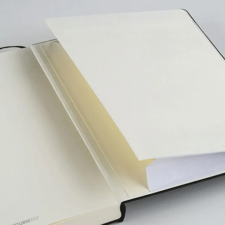 Anteckningsbok A5 Leuchtturm1917 dotted mjuk Black