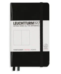 Anteckningsbok A6 Leuchtturm1917 dotted Black