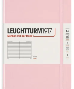 Anteckningsbok A5 Leuchtturm1917 linjerad Powder