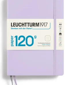 Anteckningsbok A5 Leuchtturm1917 120g dotted Lilac