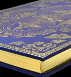 Anteckningsbok A5 linjerad Gilded Butterflies
