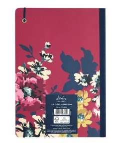 Anteckningsbok A5 linjerad Joules Floral