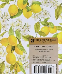 Anteckningsbok A6 linjerad Amalfi Lemons