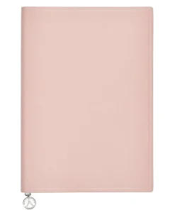 Anteckningsbok A5 linjerad soft rosa