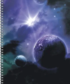 Anteckningsbok A4 olinjerad spiral Nebulosa