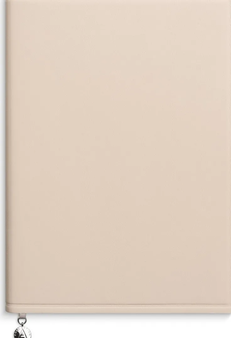 Anteckningsbok A5 olinjerad soft beige