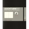Anteckningsbok B6 Leuchtturm1917 olinjerad mjuk Black