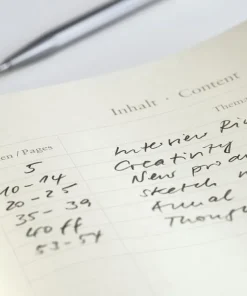 Anteckningsbok B6 Leuchtturm1917 linjerad mjuk Black