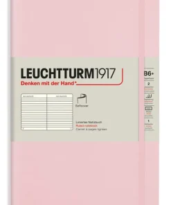 Anteckningsbok Leuchtturm B6 linjerad mjuk puderrosa