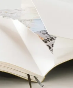 Anteckningsbok Leuchtturm B6 olinjerad mjuk puderrosa
