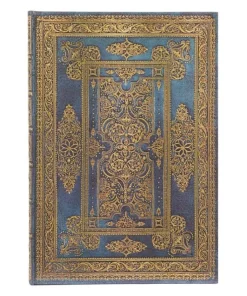 Anteckningsbok Paperblanks Midi olinjerad - Blue Luxe