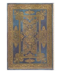 Anteckningsbok Paperblanks Midi olinjerad - Blue Luxe