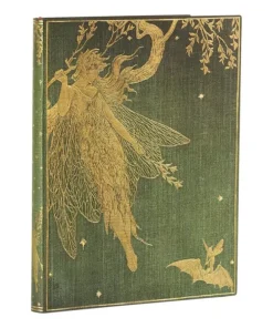 Anteckningsbok Paperblanks Ultra flexi linjerad - Olive Fairy