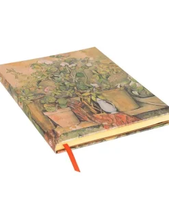Anteckningsbok Paperblanks Ultra olinjerad - Cezanne's Terracotta Pots and Flowers