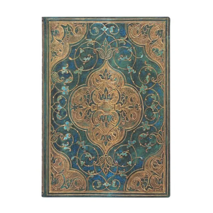 Anteckningsbok Paperblanks Flexi Midi - Turquoise Cronicles