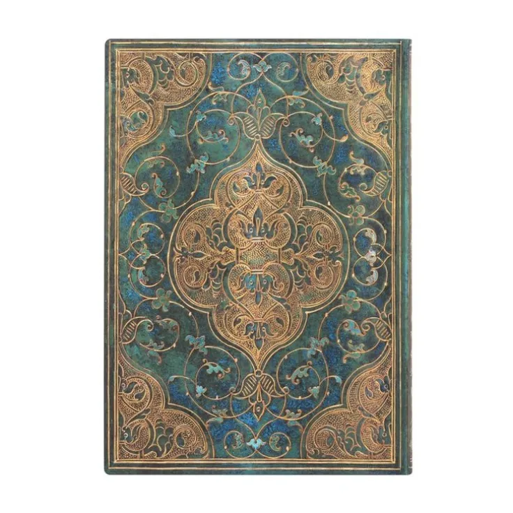 Anteckningsbok Paperblanks Flexi Midi - Turquoise Cronicles