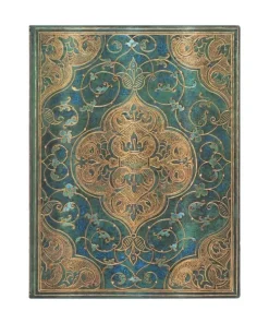 Anteckningsbok Paperblanks Flexi Ultra - Turquoise Cronicles
