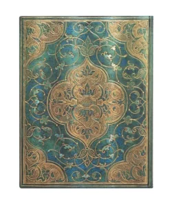 Anteckningsbok Paperblanks Flexi Ultra - Turquoise Cronicles