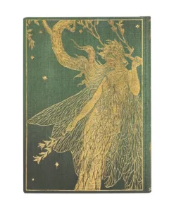 Anteckningsbok Paperblanks Midi olinjerad - Olive Fairy