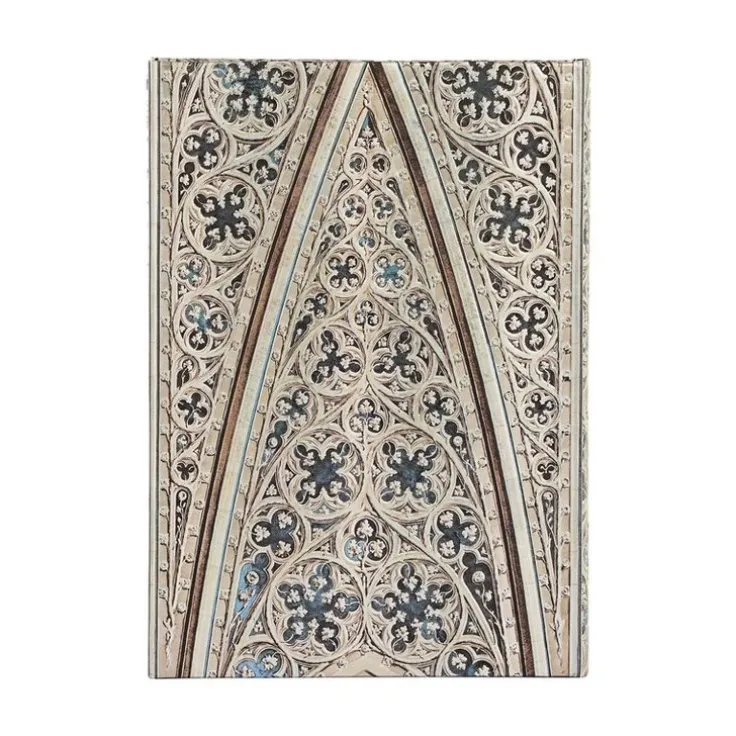 Anteckningsbok Paperblanks Midi linjerad - Vault of the Milan Cathedral