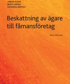 Beskattning av ägare till fåmansföretag
