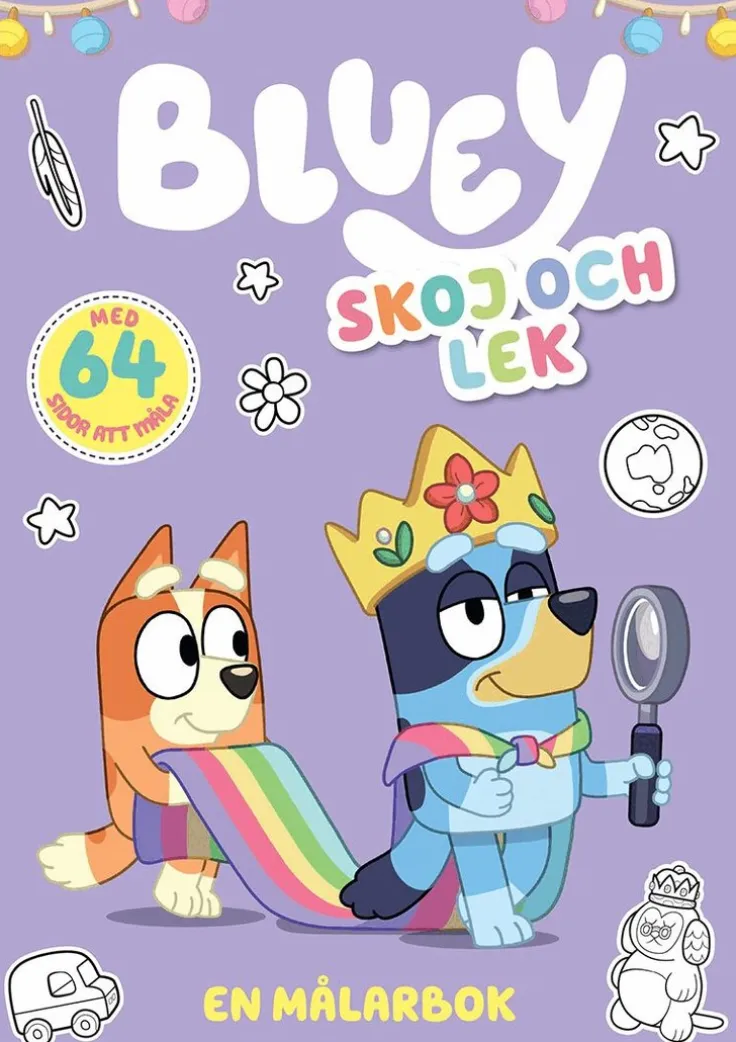 Bluey. Skoj och lek - en målarbok