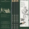 Blyertspenna Castell 9000 6-pack