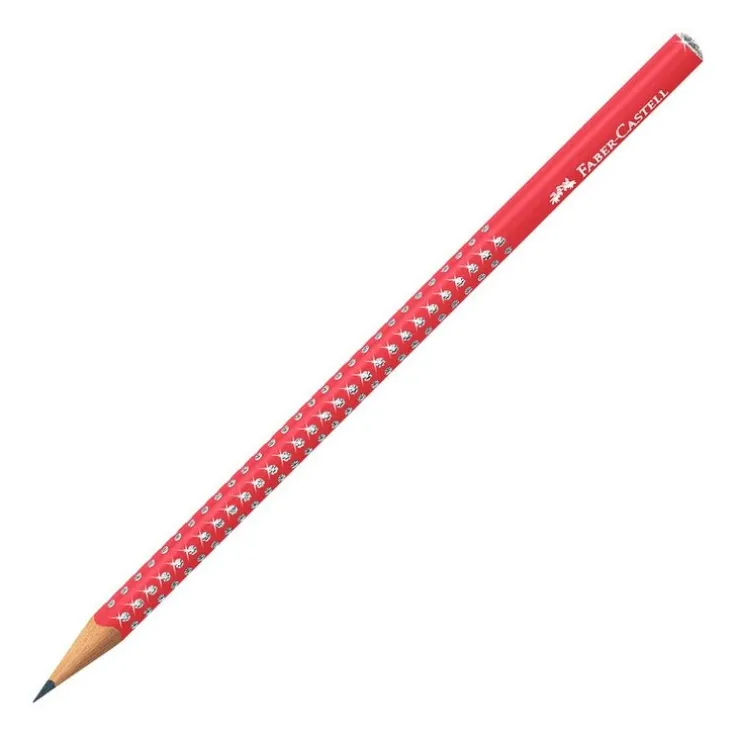 Blyertspenna Faber-Castell Sparkle röd