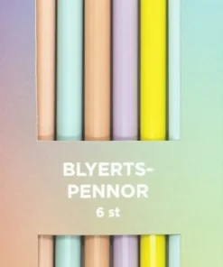 Blyertspennor 6-pack