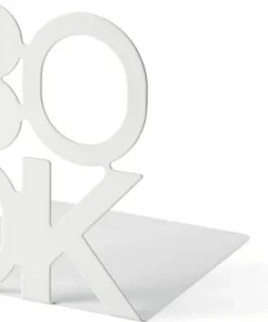 Bokstöd Book 2-pack vit